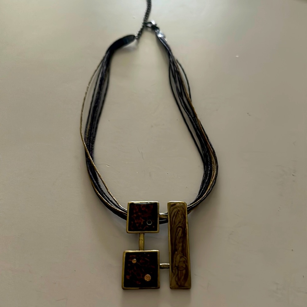Brown necklace